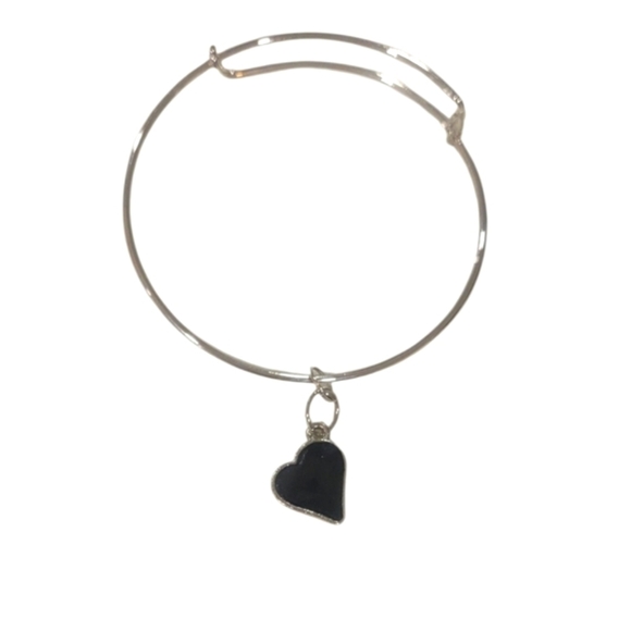 Jewelry - Silver Heart Charm Bracelet